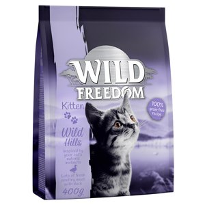 400g Wild Freedom Kitten "Wild Hills" - kacsa gabonamentes száraz kölyökmacskatáp