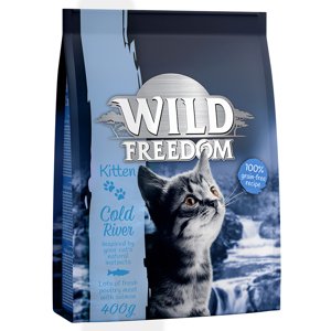 400g Wild Freedom Kitten "Cold River" - lazac gabomanetes száraz kölyökmacskatáp