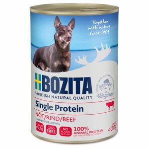 6x400g Bozita Single Protein Paté marha nedves kutyatáp