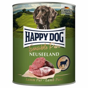 6x80g Happy Dog Sensible Pure nedves kutyaeledel- Neuseeland (bárány)
