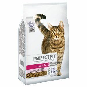 14kg Perfect Fit Adult 1+ lazac száraz macskatáp 11+3 ingyen akcióban