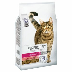 14kg Perfect Fit Active 1+ marha száraz macskatáp 11+3 ingyen akcióban