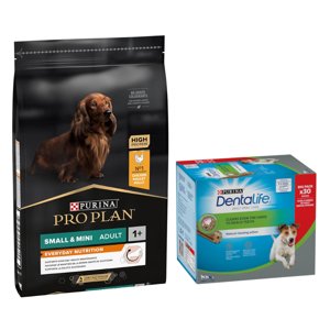 7kg PURINA PRO PLAN Small & Mini Adult OPTIBALANCE + Purina Dentalife snack kis termetű kutyáknak ingyen