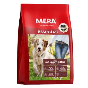 12,5kg MERA essential bárány és rizs száraz kutyatáp