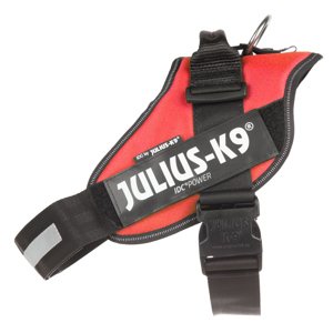 JULIUS-K9 IDC® powerhám kutyáknak, piros, 71 - 96 cm mellkaskörfogat