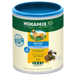 350g GRAU HOKAMIX 30 Derma por táplálékkiegészítő kutyáknak