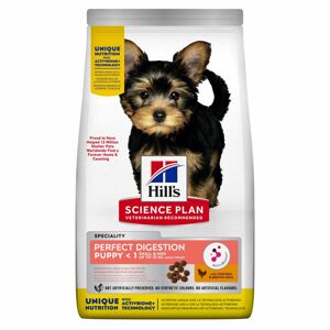 3kg Hill's Science Plan Small & Mini Puppy Perfect Digestion száraz kutyatáp