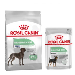 12kg Royal Canin Digestive Care Maxi nedves kutyatáp+12x85g nedvestáp ingyen