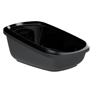 PeeWee EcoGranda macska WC kezdőkészlet, fekete