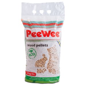 Kiegészítő termék: 3kg PeeWee Wood Pellets macskaalom