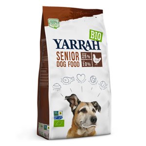 10kg Yarrah Bio Senior bio csirke száraz kutyatáp 15% kedvezménnyel