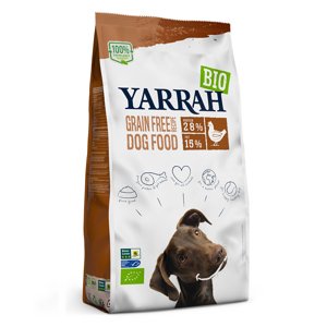 10kg Yarrah Bio Adult bio csirke gabonamentes száraz kutyatáp 15% kedvezménnyel