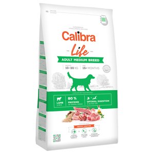 2x12kg Calibra Life Adult Medium Breed bárány száraz kutyatáp