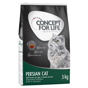3x3kg Concept for Life Persian Adult - javított receptúra száraz macskatáp 15% kedvezménnyel