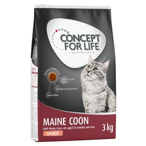 3x3kg Concept for Life Maine Coon Adult lazac - gabonamentes receptúra száraz macskatáp 15% kedvezménnyel