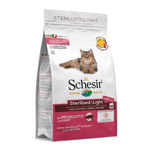 3x1,5kg Schesir Sterilized & Light sonka száraz macskatáp