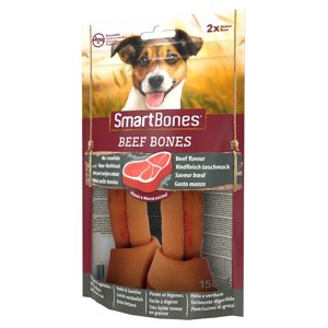 2db SmartBones kutyacsont jutalomfalat marhával nagy méretű kutyáknak