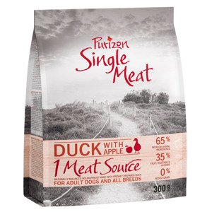 300g Purizon Single Meat Adult kacsa & alma gabonamentes száraz kutyatáp
