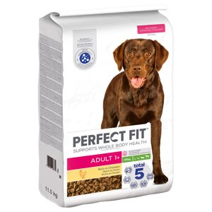 2x11,5kg Perfect Fit Adult Dogs > 10 kg száraz kutyatáp 20% kedvezménnyel