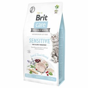 7kg Brit Care Cat Grain-Free Insect Food Allergy Management száraz macskatáp
