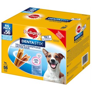56db Pedigree Dentastix Mindennapi fogápolás kis testű kutyáknak fogápoló snack kutyáknak 20% kedvezménnyel