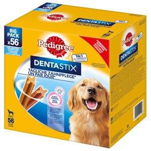 56db Pedigree Dentastix Mindennapi fogápolás nagy testű kutyáknak fogápoló snack kutyáknak 20% kedvezménnyel