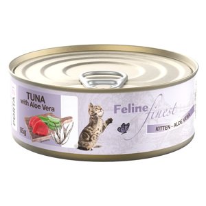 85g Porta21 Feline Finest Kitten tonhal & aloe nedves macskatáp
