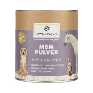 2x400g PAWS & PATCH MSM por kutyáknak, macskáknak