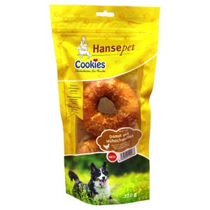 2x220g Hansepet Cookies Donut csirkével kutyasnack (2 db)