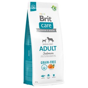 12kg Brit Care Dog Grain-Free Adult Salmon & Potato száraz kutyatáp