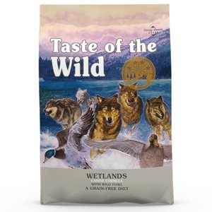 3x2kg Taste of the Wild Wetlands Canine száraz kutyatáp 2+1 ingyen
