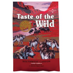 3x2kg Taste of the Wild Southwest Canyon száraz kutyatáp 2+1 ingyen
