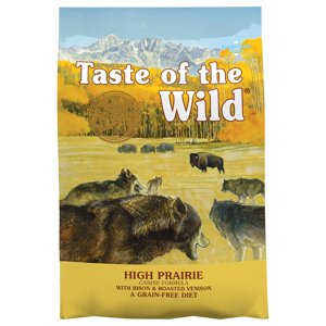 3x2kg Taste of the Wild High Prairie Canine száraz kutyatáp 2+1 ingyen