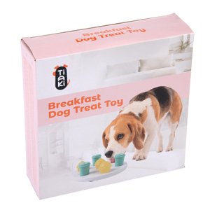 TIAKI Breakfast intelligenciajáték kutyajáték, 19,5x19,5x6 cm