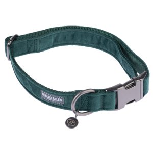 Nomad Tales Blush nyakörv kutyáknak, emerald (smaragdzöld)- XS méret: 24 - 36 cm nyakkerület, Sz 10 mm