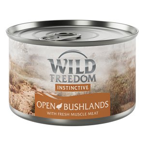 6x140g Wild Freedom Instinctive Open Bushlands - fürj nedves macskatáp