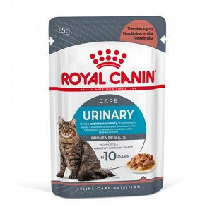48x85g Royal Canin Urinary Care szószban nedves macskatáp 36+12 ingyen