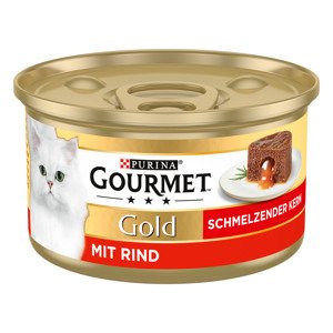 24x85g Gourmet Gold  Melting heart marha nedves macskatáp 20% kedvezménnyel