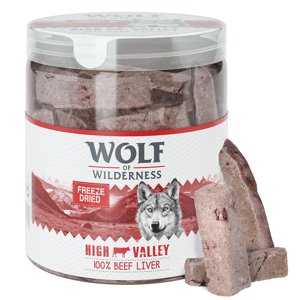 90g Wolf of Wilderness Marhamáj - fagyasztva szárított prémium-snack kutyáknak 20% árengedménnyel