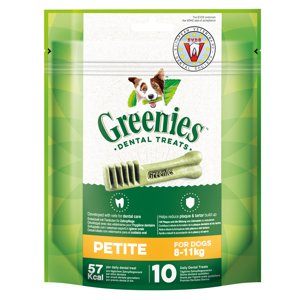 3x170g (3x10db) Greenies Petite fogápoló rágósnack kutyáknak 2 + 1 ingyen akcióban