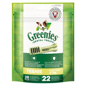 3x170g (3x22db) Greenies Teenie fogápoló rágósnack kutyáknak 2 + 1 ingyen akcióban
