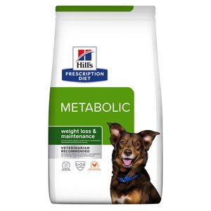 12kg Tripla zooPont: Hill's Prescripiton Diet száraz kutyatáp- Metabolic Weight Management csirke
