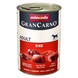 6x400g Animonda GranCarno Original Adult marha nedves kutyatáp 5+1 ingyen
