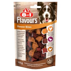 100g 8in1 Flavours Skewer Bites kutyasnack 15% árengedménnyel