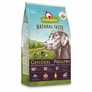 12kg GranataPet Natural Taste száraz eledel szárnyas száraz kutyatáp