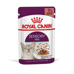 12x85g Royal Canin  Sensory Feel szószban nedves macskatáp 20% kedvezménnyel