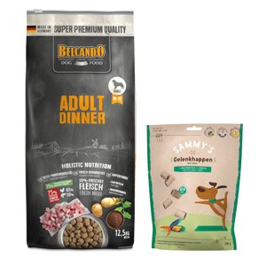 Belcando Adult Dinner -  Adult Dinner (12,5 kg) +  ízületerősítő falatok (350 g)