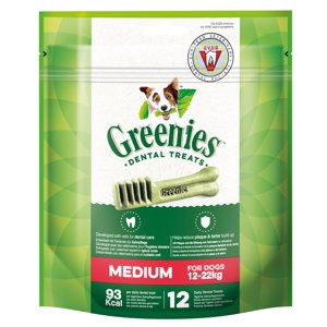 340g Greenies Medium fogápoló rágósnack gabonamentes kutyáknak 15% kedvezménnyel