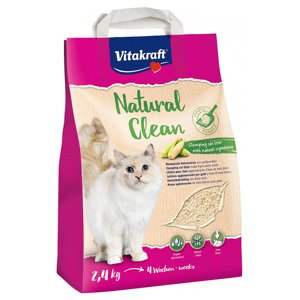 2,4kg Vitakraft Natural Clean kukoricaalom macskáknak