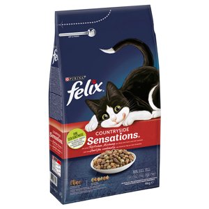 4kg Felix Countryside Sensations marha száraz macskatáp